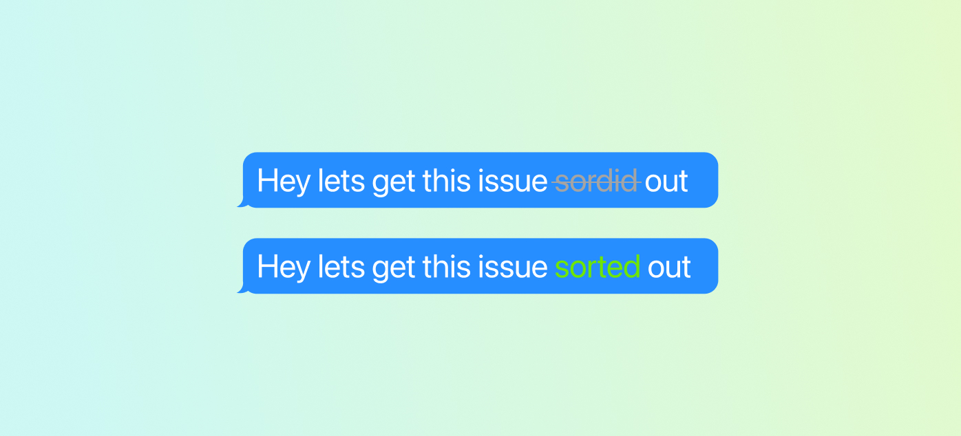 Edit message