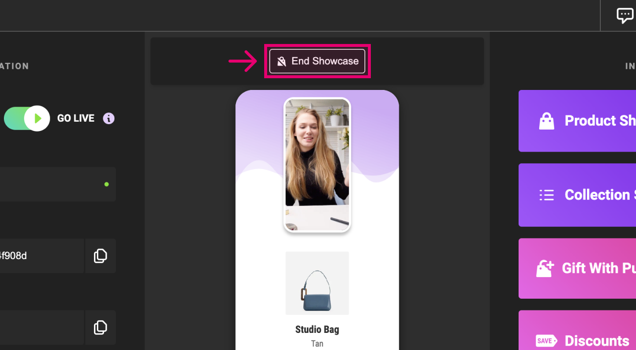 End the Showcase