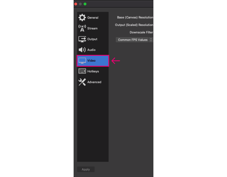 Select Video